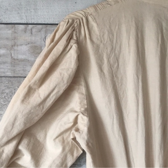 Scully 100% Cotton Long-Sleeve Pioneer Day Dress in Cream - Picture 6 of 14